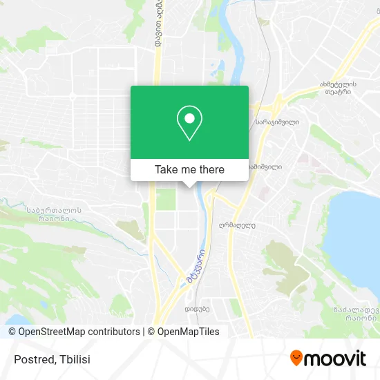 Postred map
