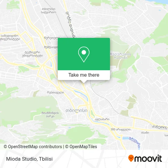 Mioda Studio map