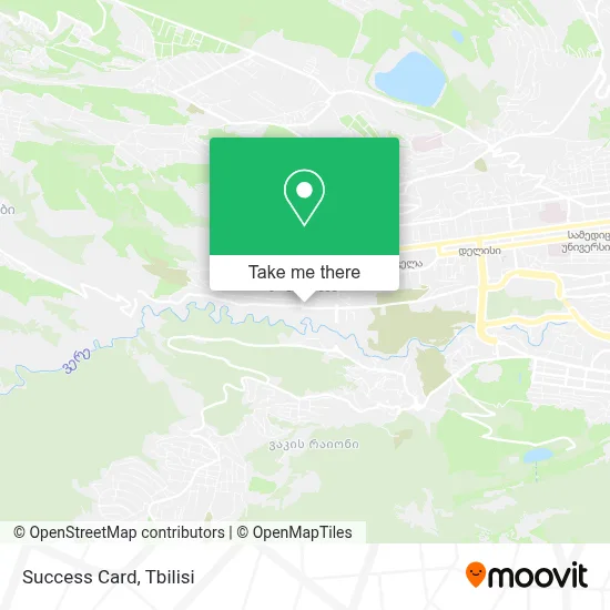 Success Card map