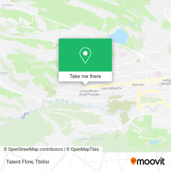 Talent Flow map
