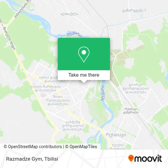 Razmadze Gym map