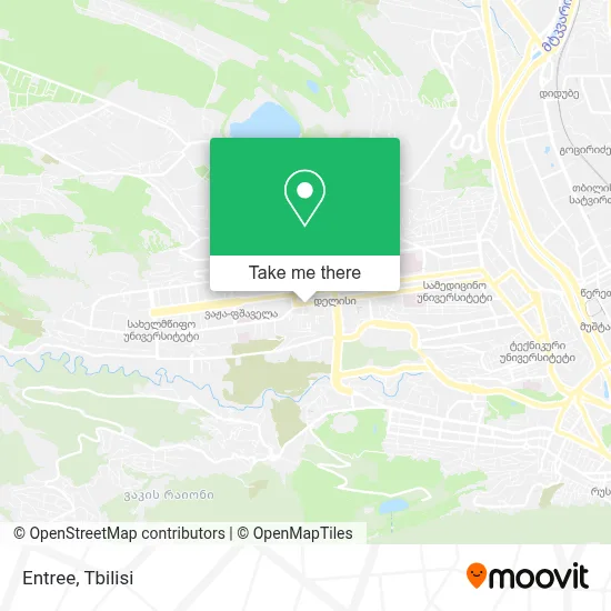 Entree map