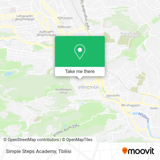 Simple Steps Academy map