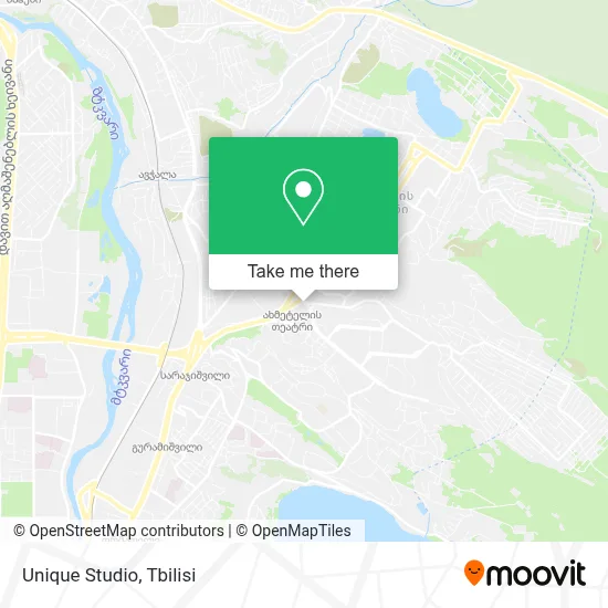 Unique Studio map