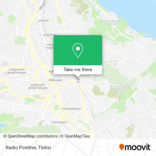 Radio Positive map