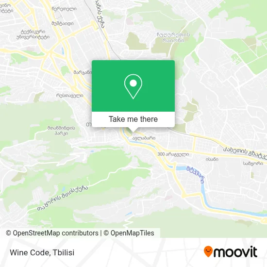Wine Code map