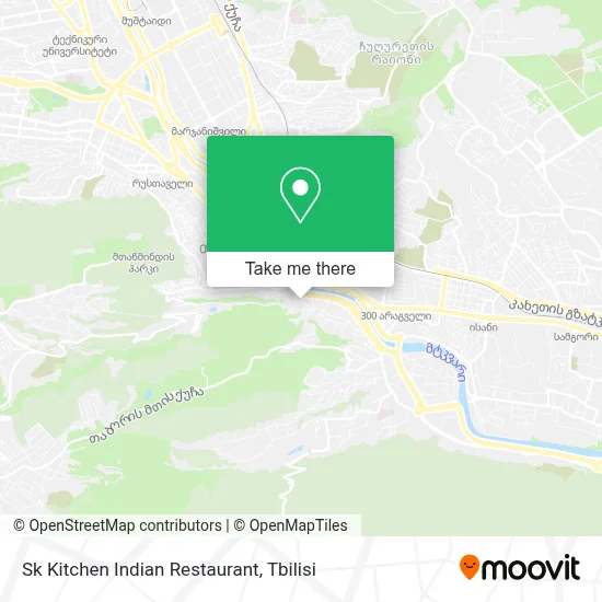 Sk Kitchen Indian Restaurant map