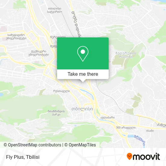 Fly Plus map