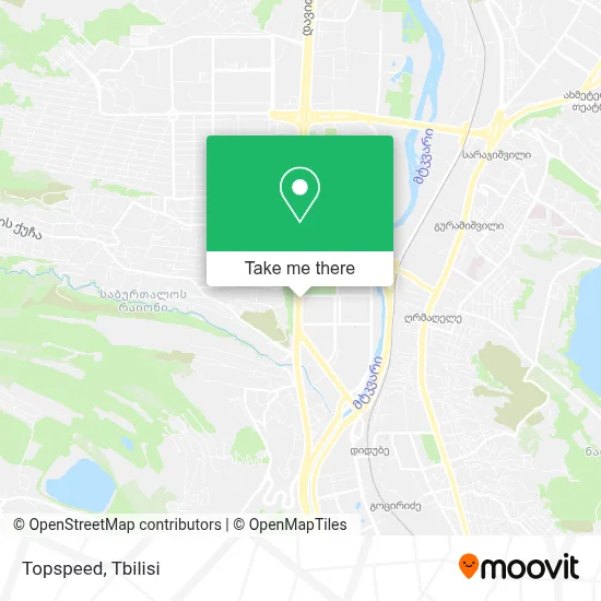 Topspeed map