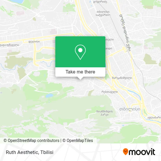 Ruth Aesthetic map