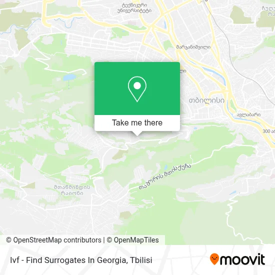 Ivf - Find Surrogates In Georgia map