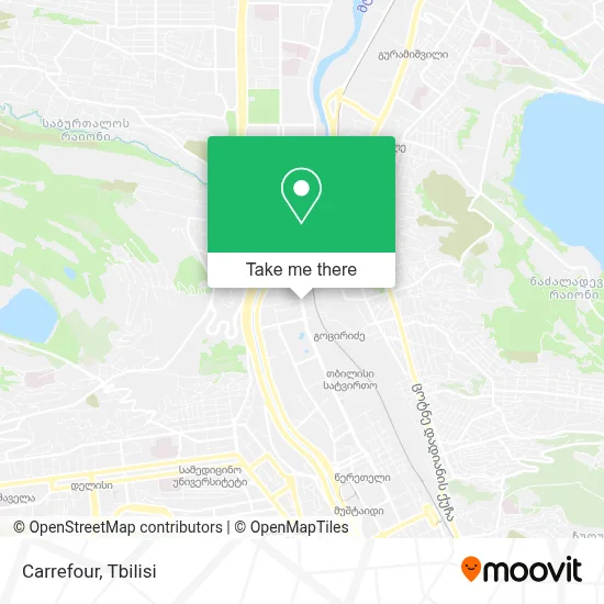 Carrefour map