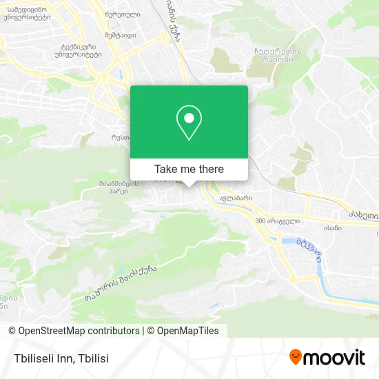 Tbiliseli Inn map