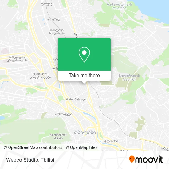 Webco Studio map