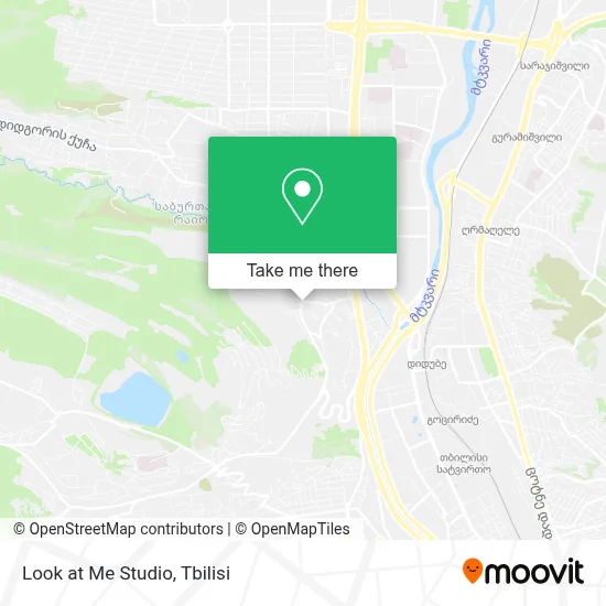 Look at Me Studio map
