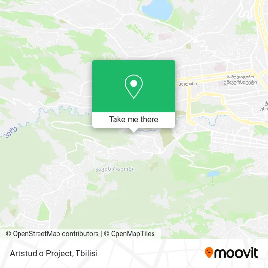 Artstudio Project map