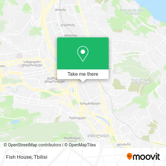 Fish House map