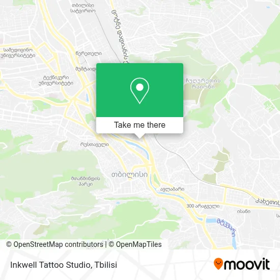 Inkwell Tattoo Studio map