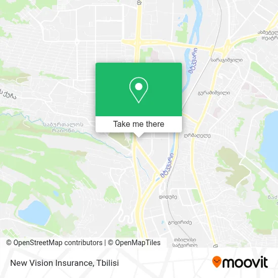 New Vision Insurance map