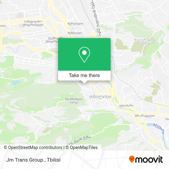 Jm Trans Group. map