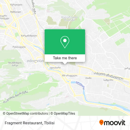 Fragment Restaurant map