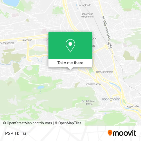 PSP map