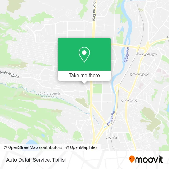Auto Detail Service map