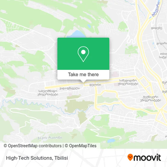 High-Tech Solutions map