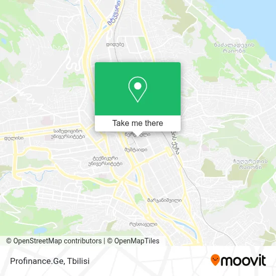 Profinance.Ge map