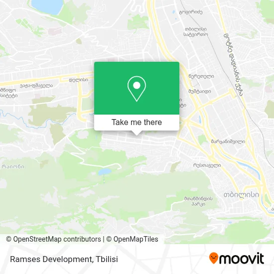 Ramses Development map