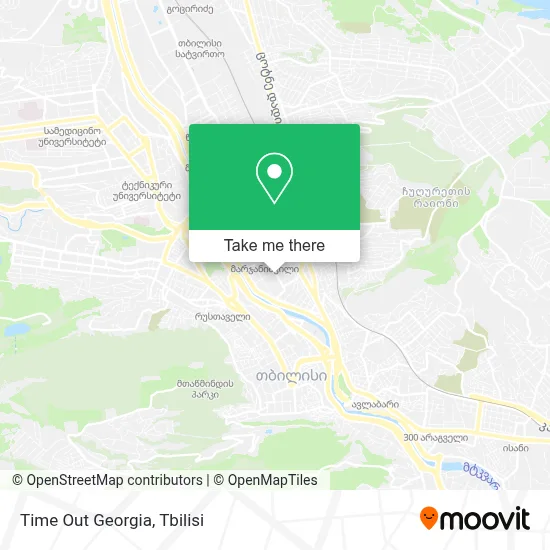 Time Out Georgia map