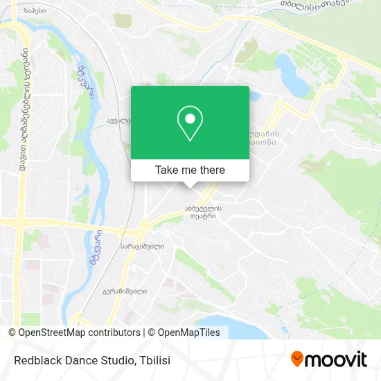 Redblack Dance Studio map