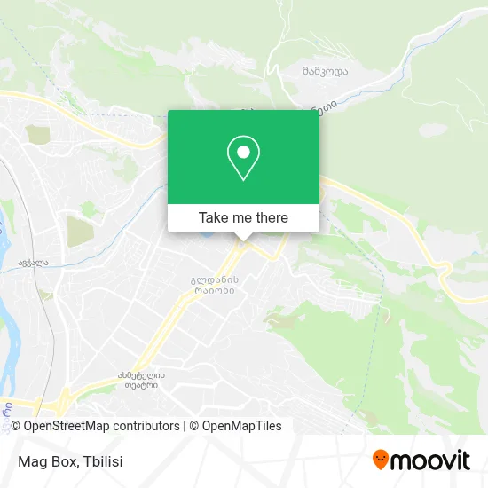Mag Box map