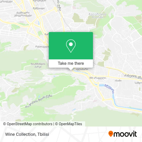 Wine Collection map