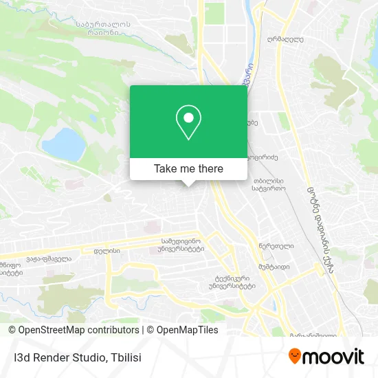 I3d Render Studio map