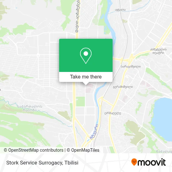 Stork Service Surrogacy map