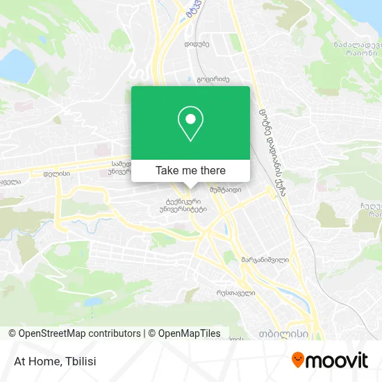 At Home map