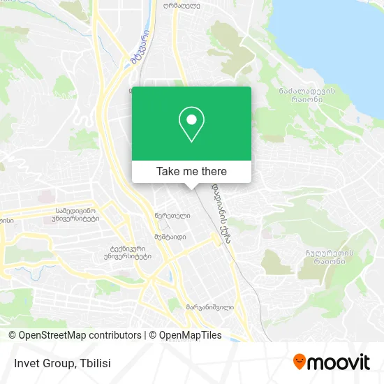 Invet Group map