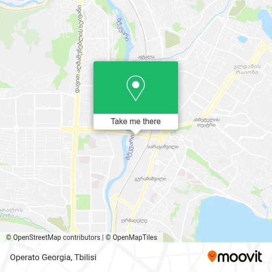 Operato Georgia map