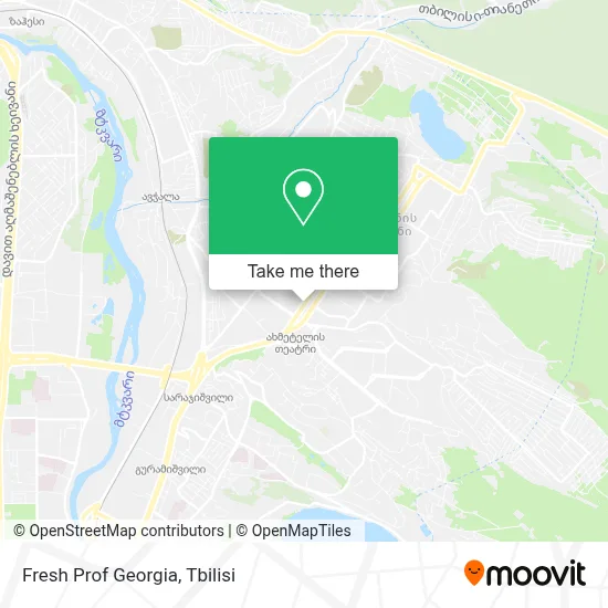Fresh Prof Georgia map