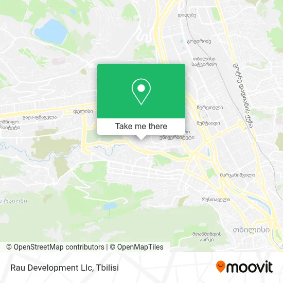 Rau Development Llc map