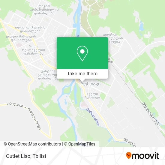 Outlet Liso map