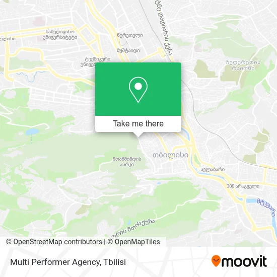 Multi Performer Agency map