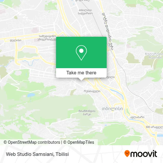Web Studio Samsiani map