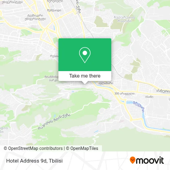 Hotel Address 9d map
