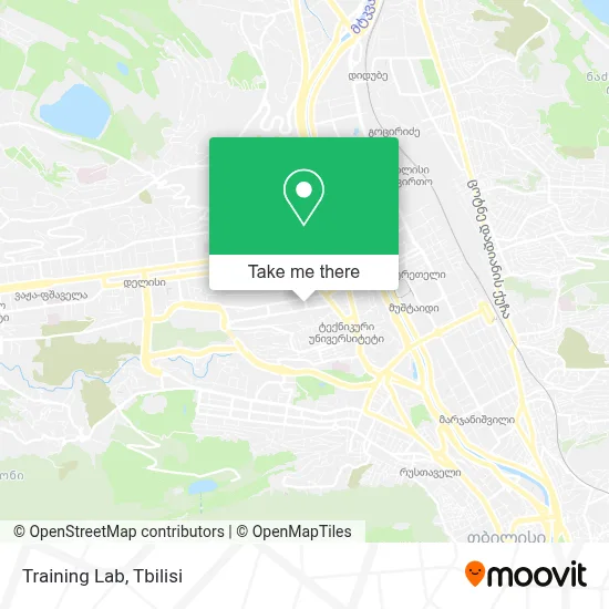 Training Lab map