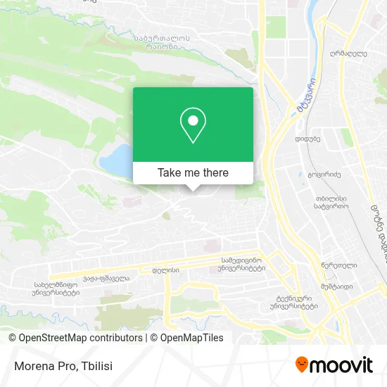 Morena Pro map
