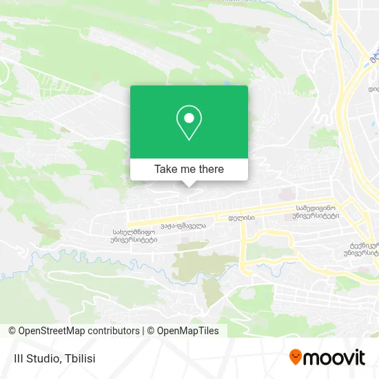 III Studio map