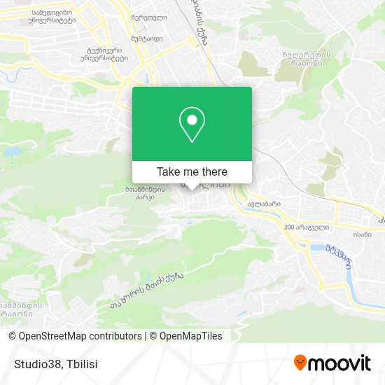 Studio38 map