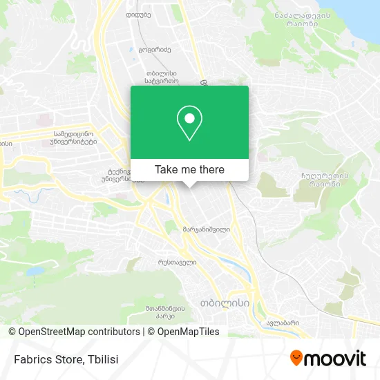 Fabrics Store map